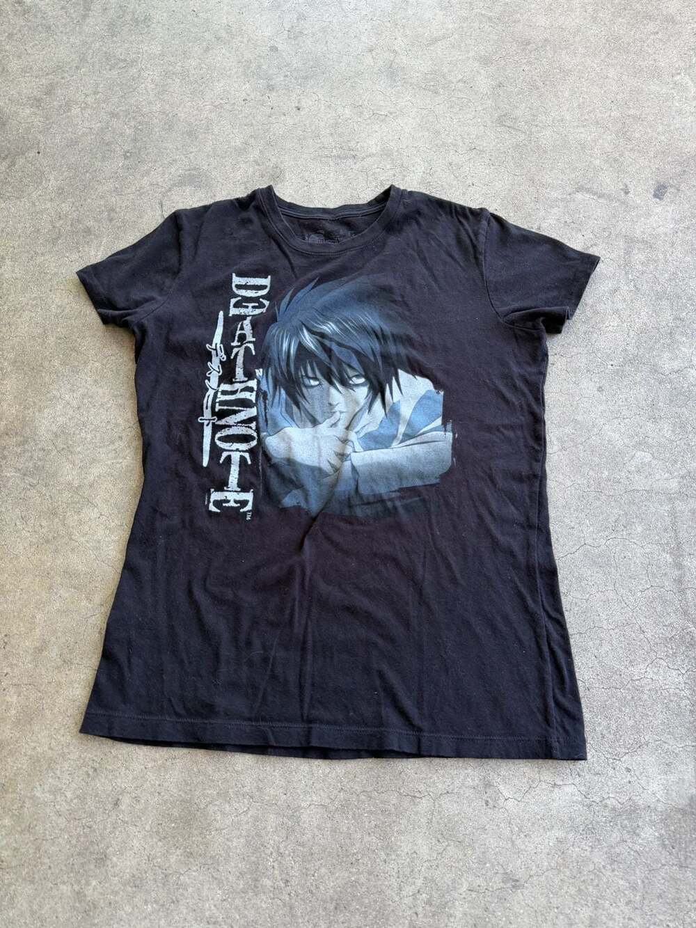 Death Note L Y2k  Women's XL Black